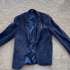 Express velvet blazer 42R
